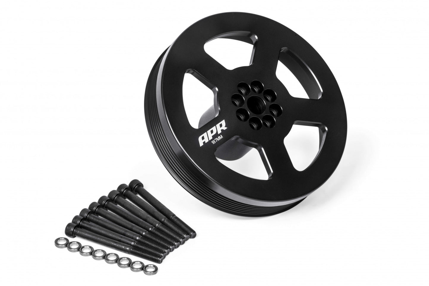 APR 3.0TFSI Supercharger Drive And Crank Pulley With Belt (Bolt On) MS100185
