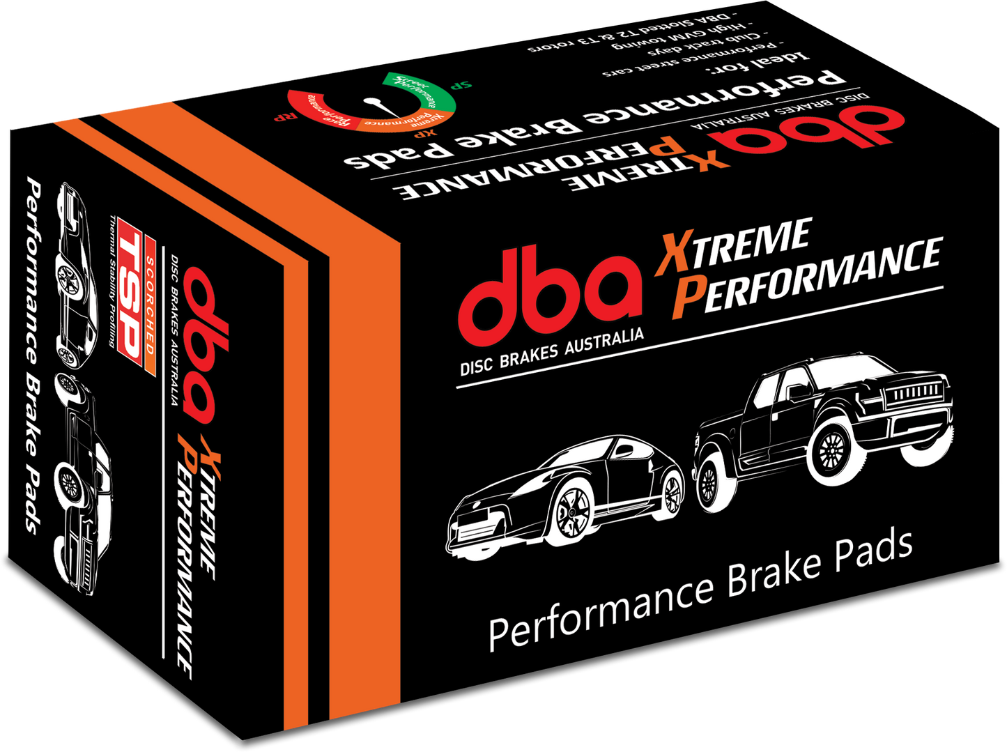 Disc Brakes Australia Xtreme Performance Brake Pad Set DB1803XP