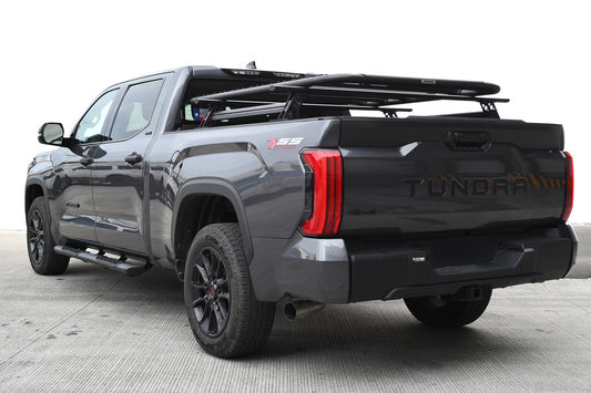 Go Rhino 5935001T XRS Cross Bars Truck Bed Rail Kit For FullSized Trucks Without Tonneau Covers Textured Black