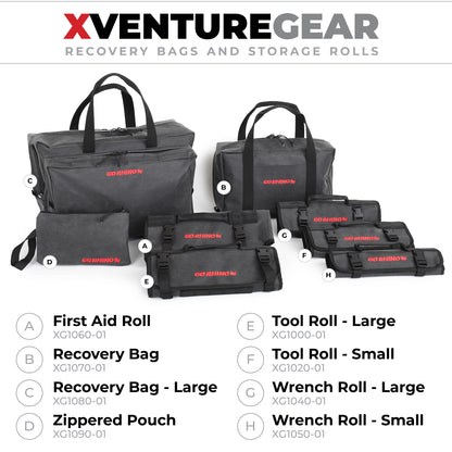 Go Rhino XG102001 Xventure Gear Tool Roll Small Textured Black