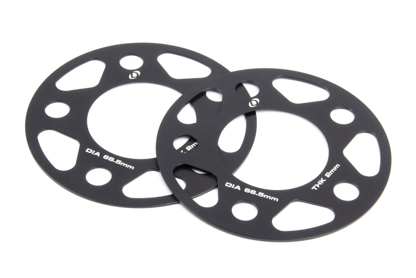 Dinan Spacers; 66.5mm CB - 2mm Thick D210-2020