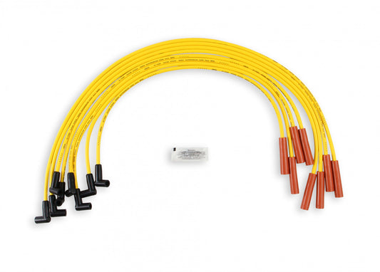 ACCEL Spark Plug Wire Set - Super Stock Graphite Core - 8mm - Buick/Pontiac/Olds - Yellow 4051
