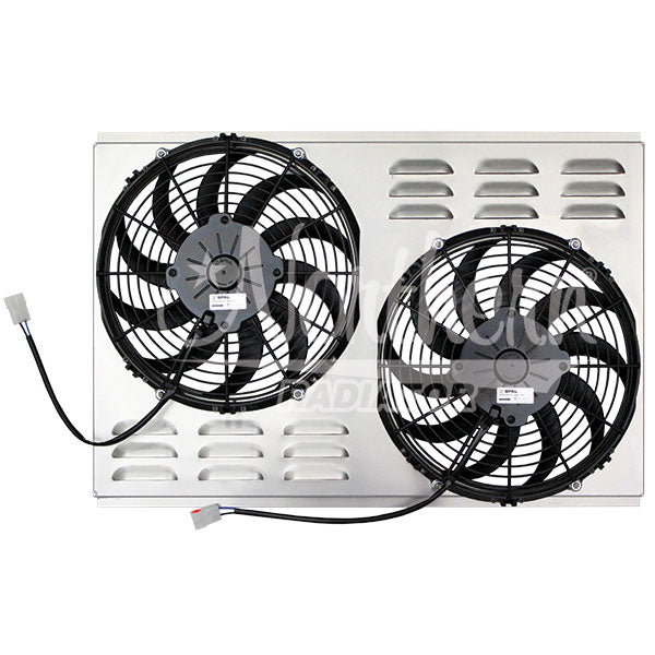Northern Radiator DUAL 11 ELECTRIC FAN & SHROUD Z40126