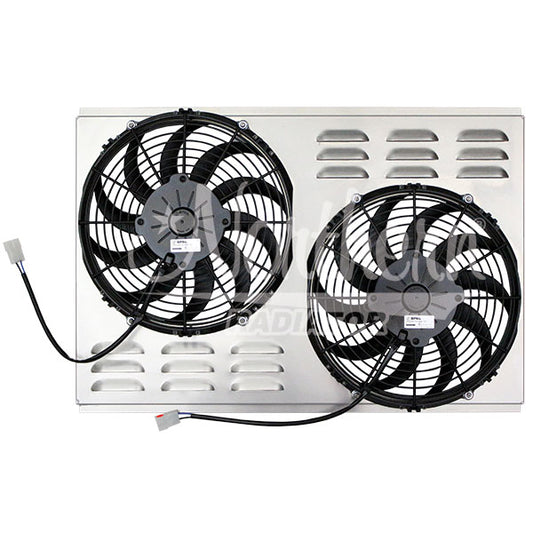 Northern Radiator DUAL 11 ELECTRIC FAN & SHROUD Z40126
