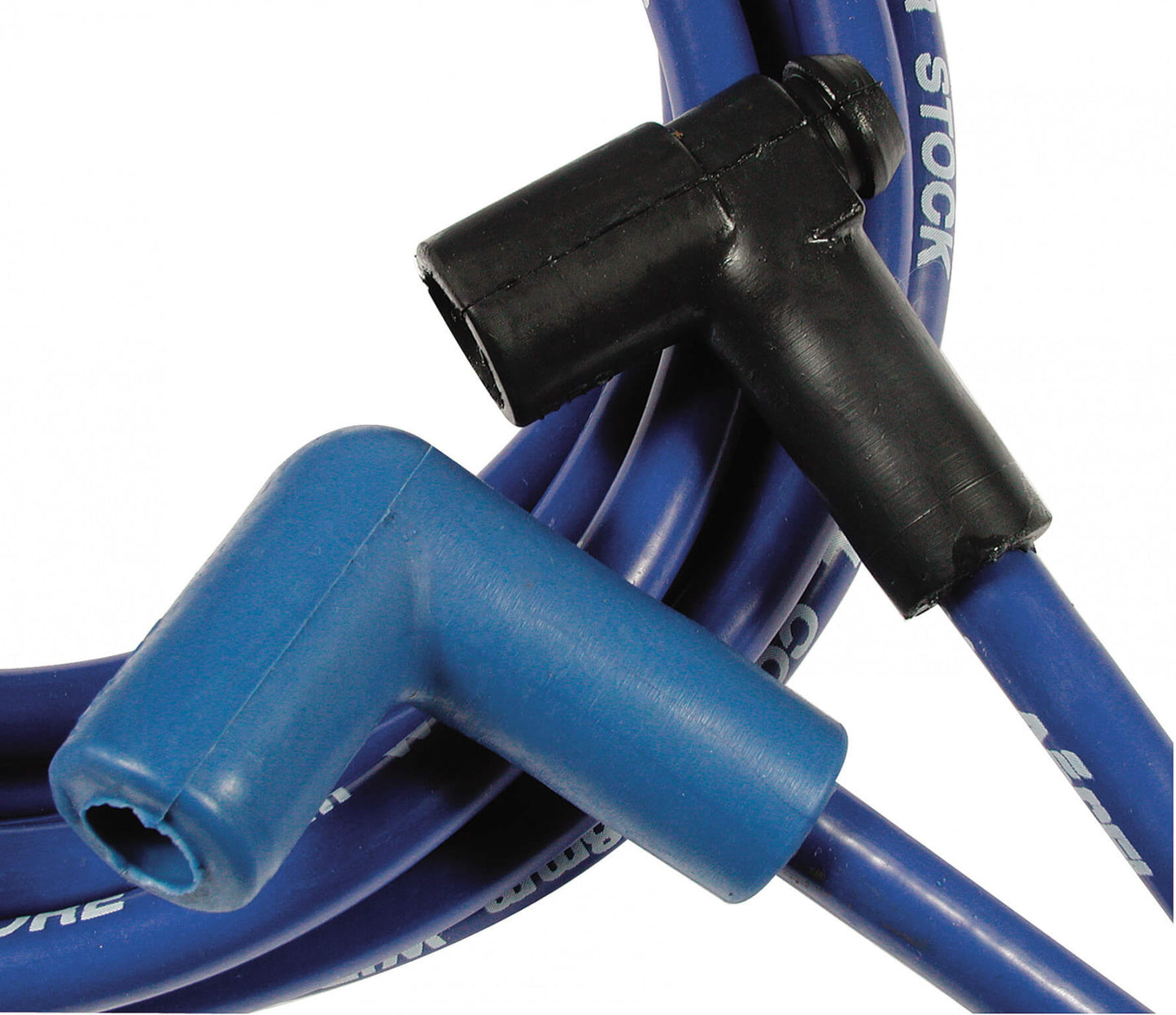 ACCEL Spark Plug Wire Set - Super Stock Spiral 8mm - Small Block GM 5.0/5.7L 1978-86 - Blue 5049B