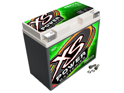 XS Power Batteries 12V AGM Powersports Series Batteries - M6 Terminal Bolts Included 1000 Max Amps PSX20L