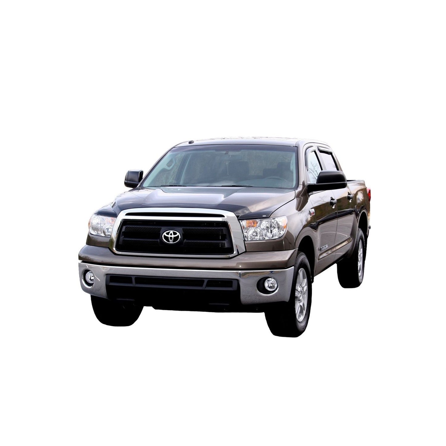 Auto Ventshade 322007 Aeroskin Flush Mount Dark Smoke Hood Protector For 2007-2013 Toyota Tundra 2008-2022 Sequoia