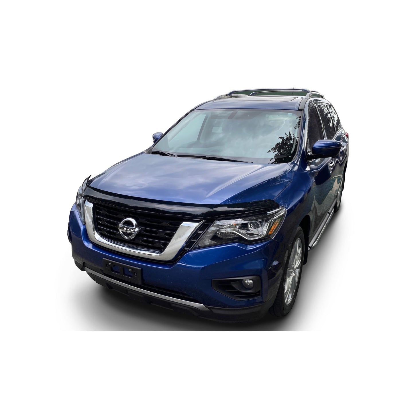 Auto Ventshade 25963 Bugflector II Dark Smoke Hood Shield For 2017-2020 Nissan Pathfinder