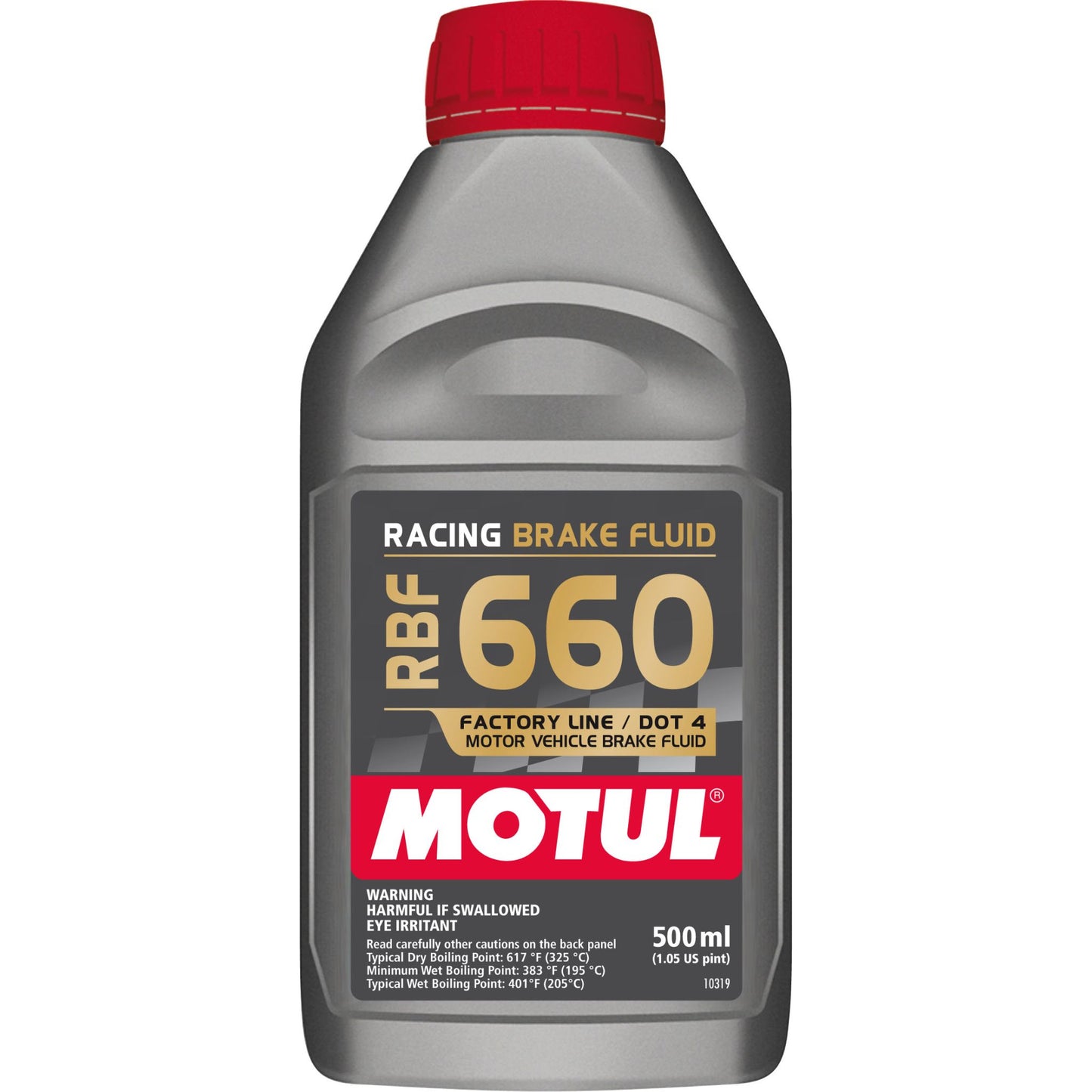 Motul RBF 660 FACTORY LINE - 0.500L AM - Fully Synthetic Racing Brake Fluid 101667