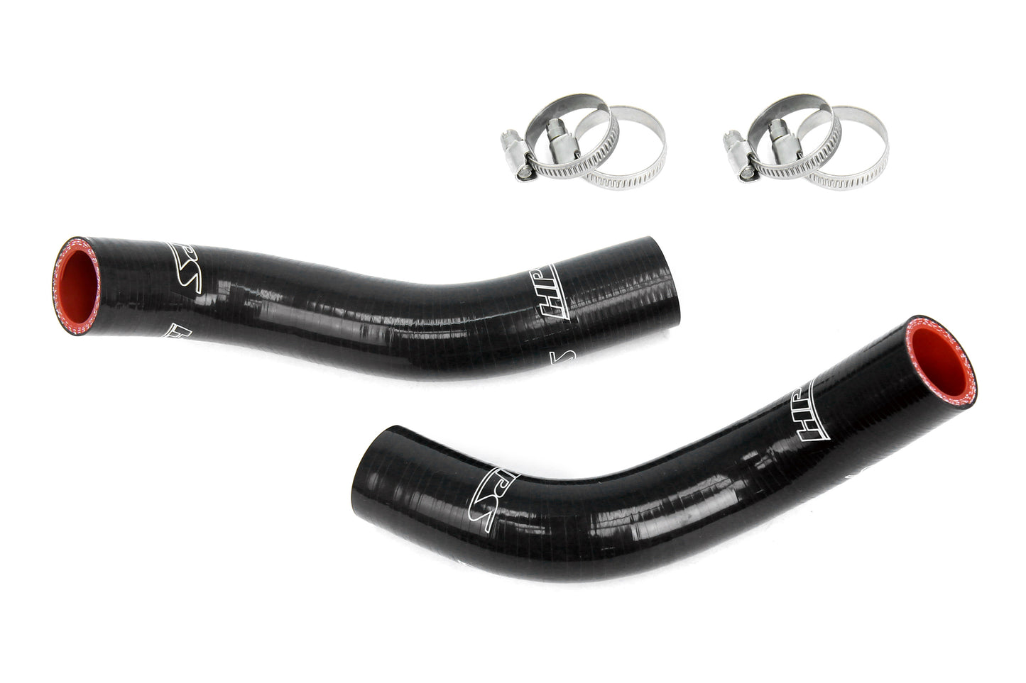 HPS Performance 3-ply Reinforced Silicone Replaces Rubber Breather Blow Off Valve Hoses 57-2045-BLK