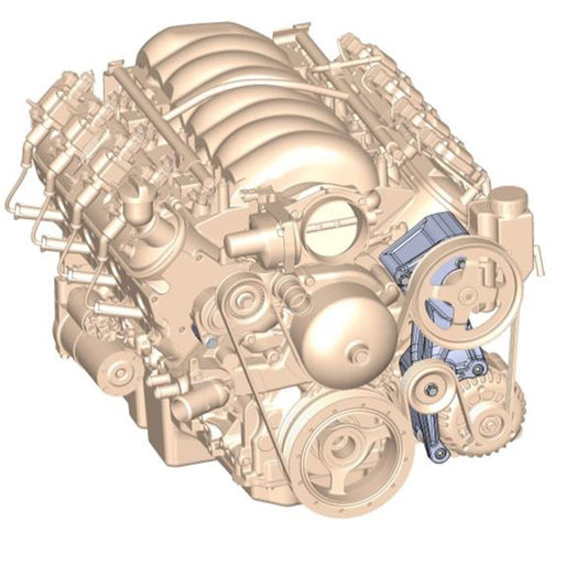 Holley Accessory Drive Bracket 20-155BK