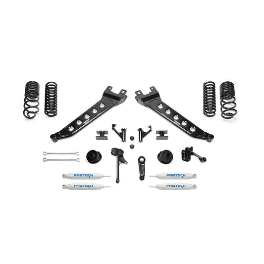 Fabtech 5" RADIUS ARM KIT W/ PERF SHKS 2014-18 RAM 2500 4WD K3140