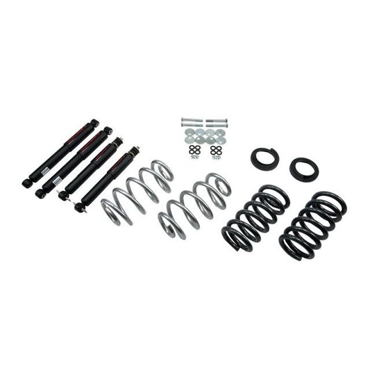 BELLTECH 934ND LOWERING KITS Front And Rear Complete Kit W/ Nitro Drop 2 Shocks 1997-2002 Ford Expedition/Navigator (2WD w/ Factory Rear Coil Springs) 2 in. or 3 in. F/3 in. R drop W/ Nitro Drop II Shocks