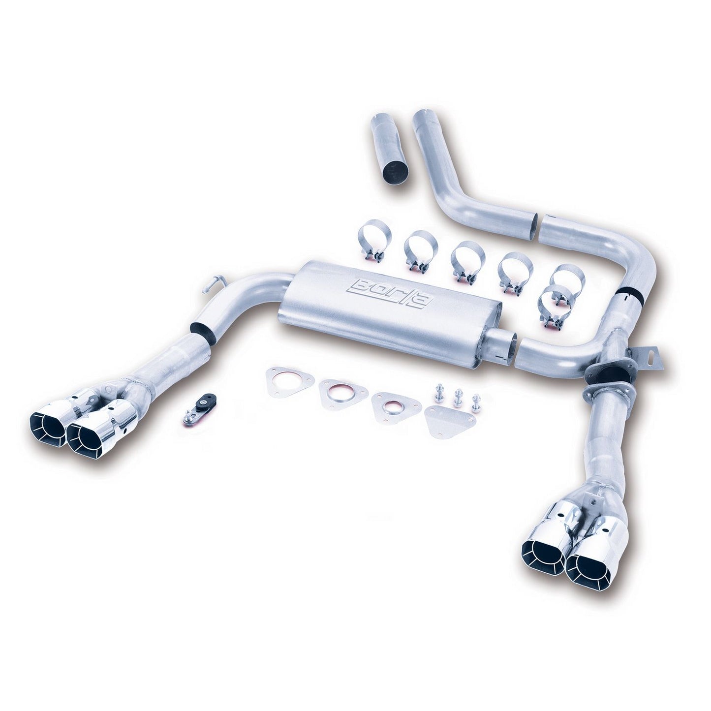 Borla 1998-2002 Chevrolet Camaro SS/ Camaro Z/28/ Pontiac Trans-Am/ Firebird/ Formula Firebird Cat-Back Exhaust System S-Type 14780
