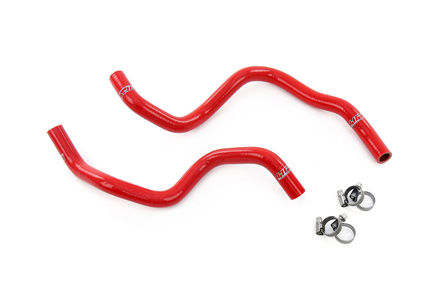 HPS Performance 3-ply Reinforced Silicone Replaces Rubber Heater Coolant Hoses 57-2108-RED
