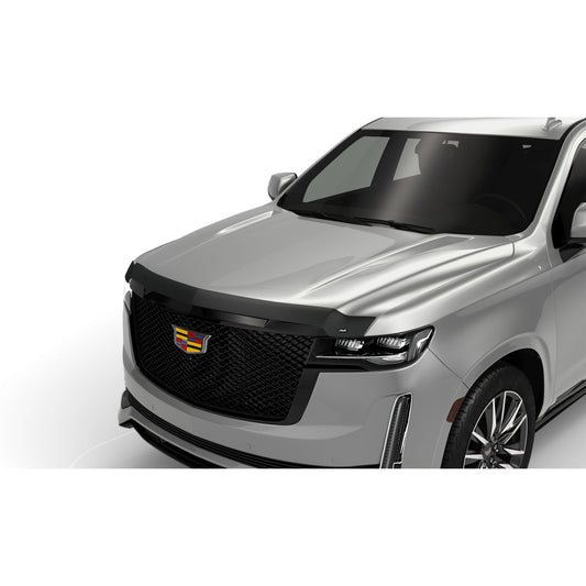 Auto Ventshade 322186 Aeroskin Flush Mount Dark Smoke Hood Protector For 21-22 Cadillac Escalade/Escalade ESV