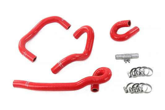 HPS Performance 3-ply Reinforced Silicone Replaces Rubber Heater Hoses 57-2093-RED