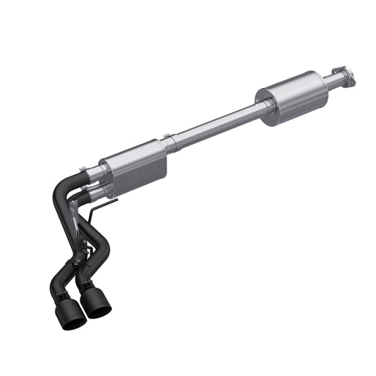 MBRP Exhaust 3in. Cat-Back; 2.5in Pre-Axle; BLK S5219BLK