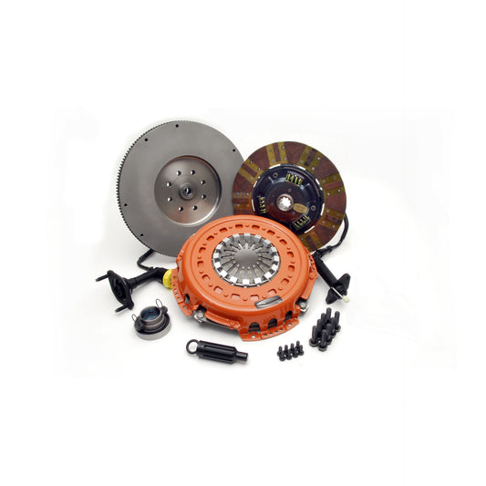 PN: DF143253 - Dual Friction Clutch Pressure Plate Disc and Flywheel Set