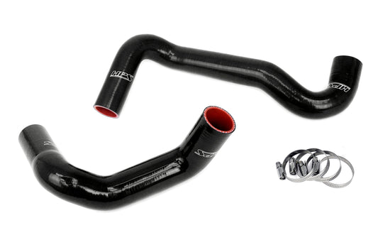 HPS Performance High Temp 3-ply Reinforced Silicone Replaces OEM Rubber Radiator Coolant Hoses 57-1991-BLK
