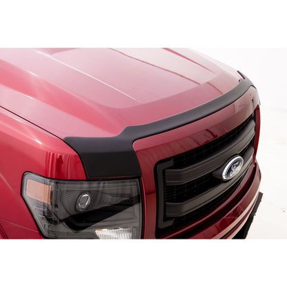 Auto Ventshade 377001 Aeroskin Matte Black Flush Mount Hood Protector For 2009-2014 Ford F-150