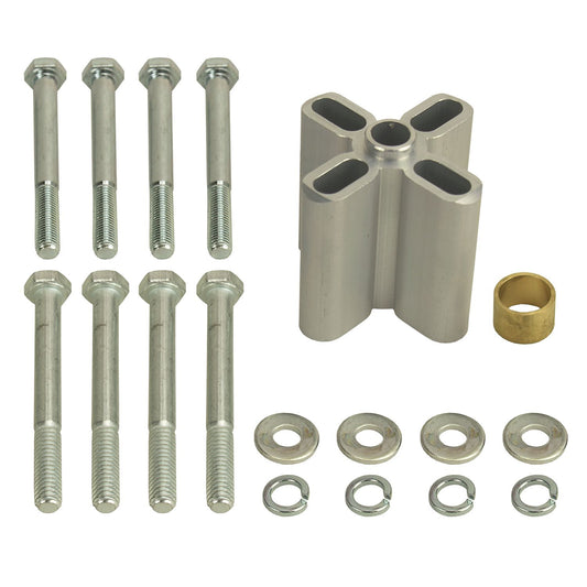 Derale 2-1/4" Universal Aluminum Belt Fan Spacer 34540