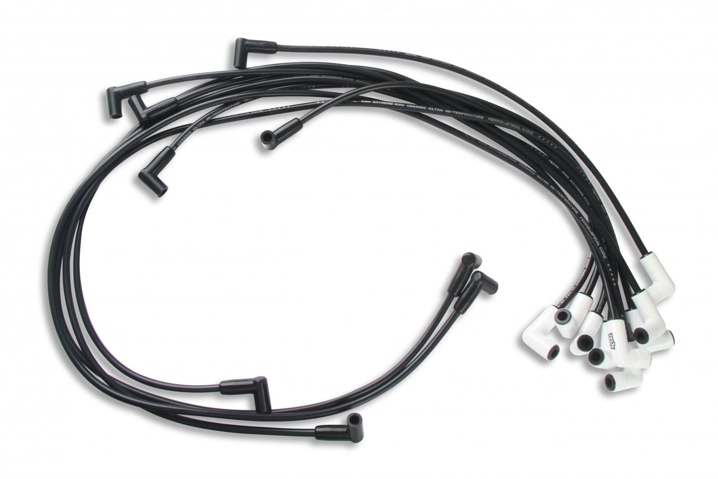 ACCEL Spark Plug Wire Set - Chevy Small Block with HEI 75-86 Wires Under Valve Cover 9018C