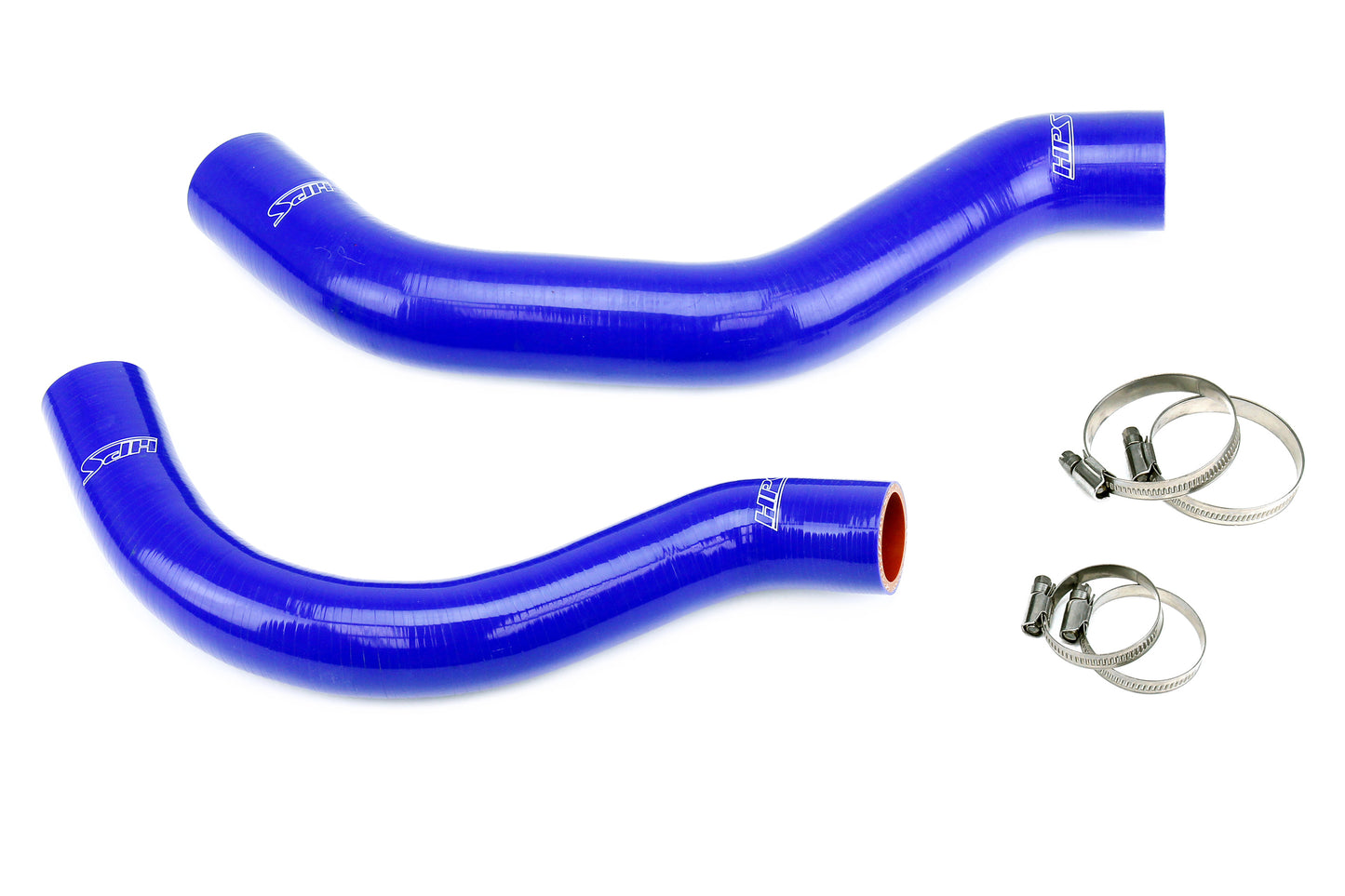 HPS Performance 3-ply Reinforced Silicone Replaces Rubber Radiator Coolant Hoses 57-2001-BLUE