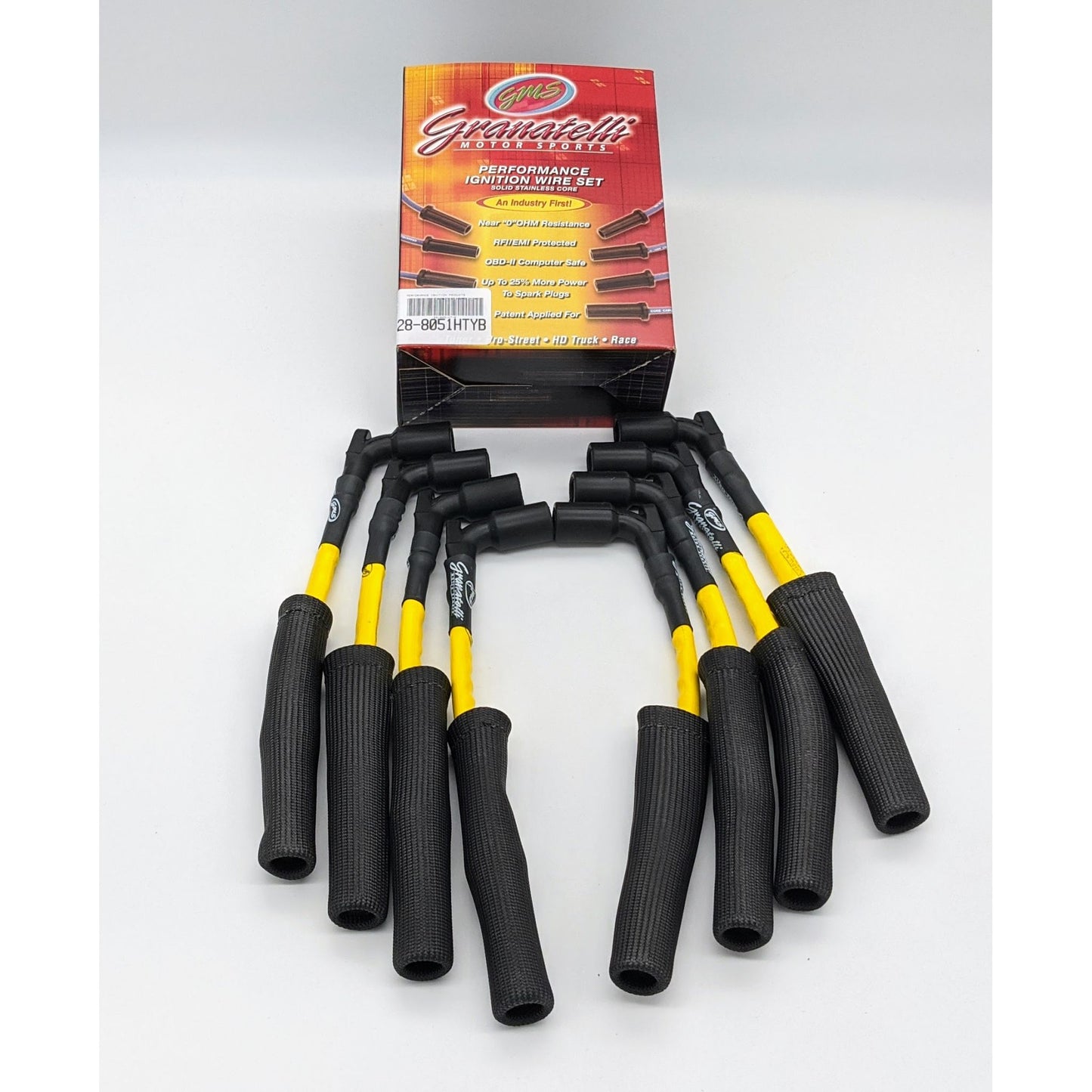 Granatelli Hi-Perf C-N-P Ignition Wire Connector Kit 28-8051HTYB