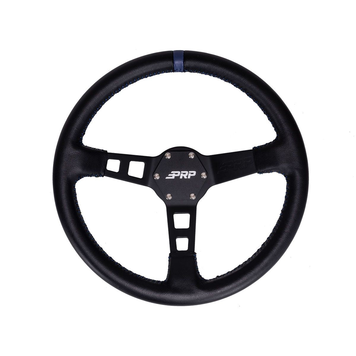 PRP-G111-Deep Dish Leather Steering Wheel