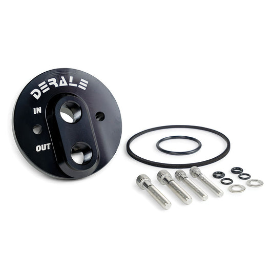 Derale GM V8 Bolt On Engine Oil Filter Adapter 35760