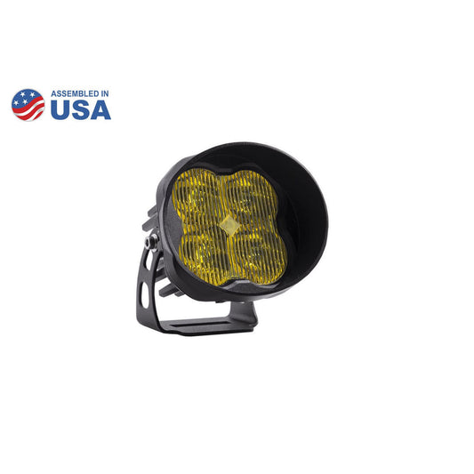 Diode Dynamics - DD6175S - Worklight SS3 Pro Yellow SAE Fog Angled RH (single)