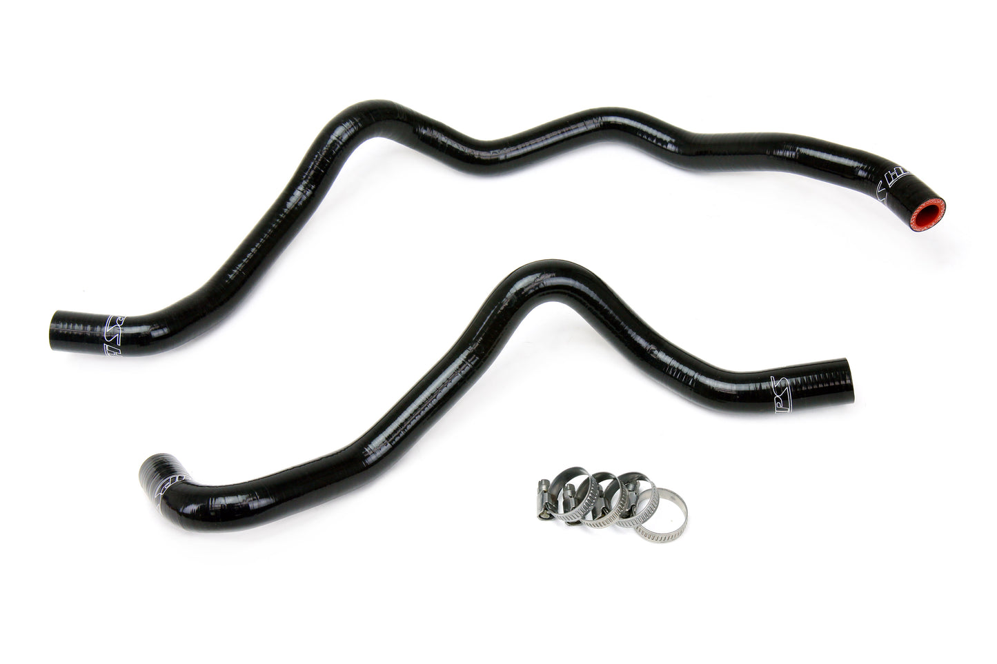 HPS Performance 3-ply Reinforced Silicone Replaces Factory Rubber Heater Hoses 57-1849-BLK