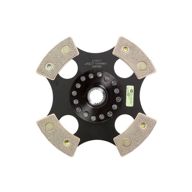 Advanced Clutch Technology 4 Pad Rigid Race Disc ACT-4200011