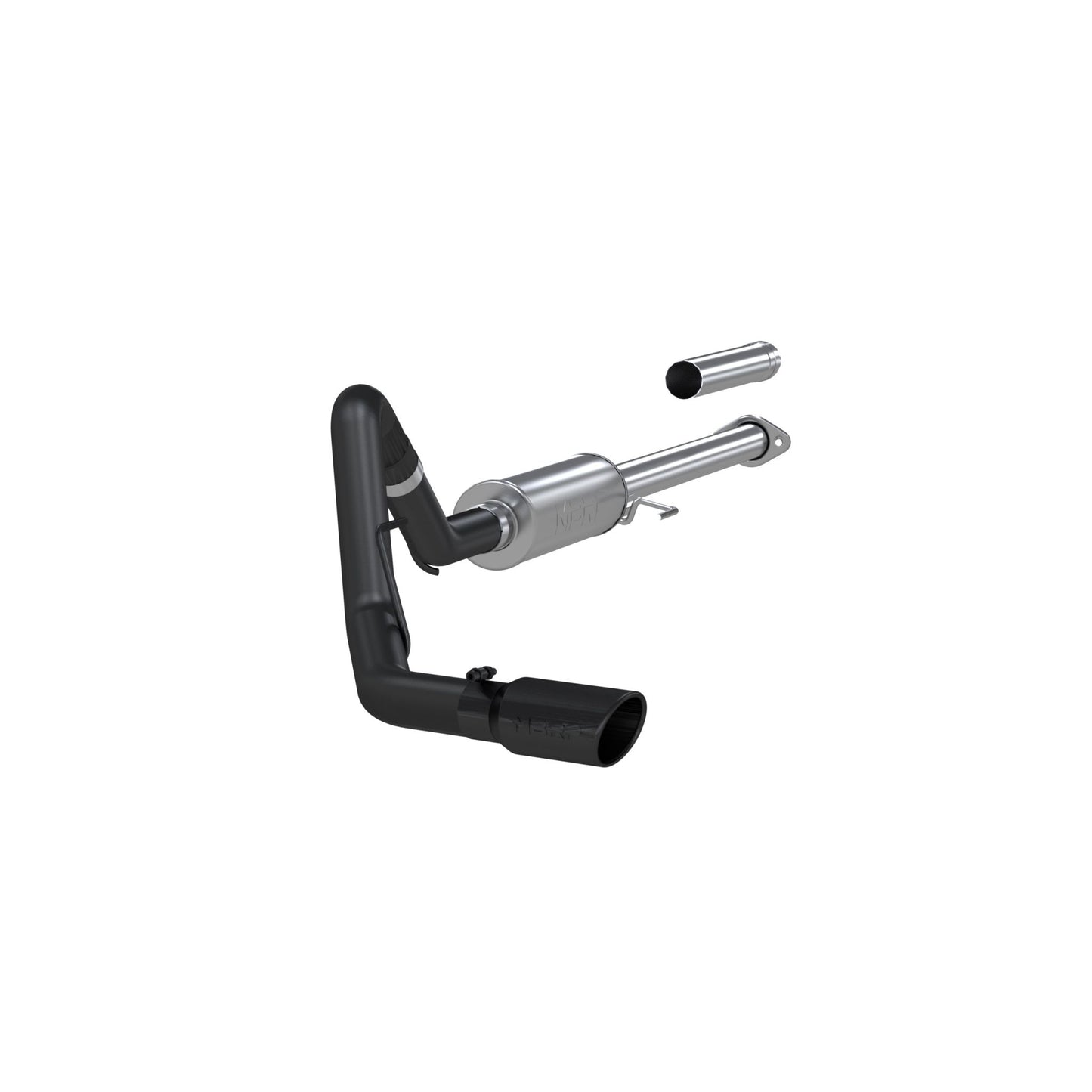 MBRP Exhaust 3in. Cat Back; Single; Black S5253BLK