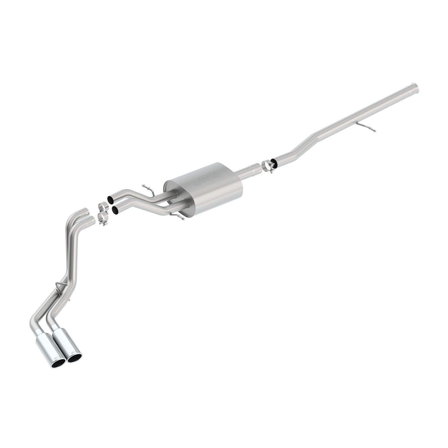 Borla 2014-2019 Chevrolet Silverado 1500/ GMC Sierra 1500 Cat-Back Exhaust System S-Type 140550