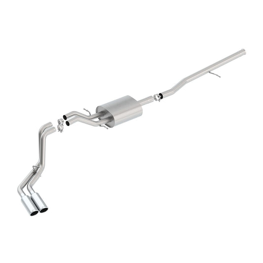 Borla 2014-2019 Chevrolet Silverado 1500/ GMC Sierra 1500 Cat-Back Exhaust System S-Type 140550