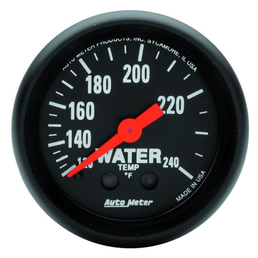 AutoMeter 2-1/16 in. WATER TEMPERATURE 120-240 Fahrenheit Z-SERIES 2607