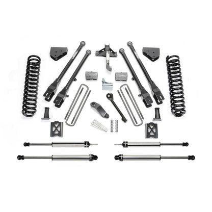 Fabtech 6" 4LINK SYS W/COILS & DLSS SH KS 05-07 FORD F250 4WD W/O FACTORY OVERLOAD K2013DL