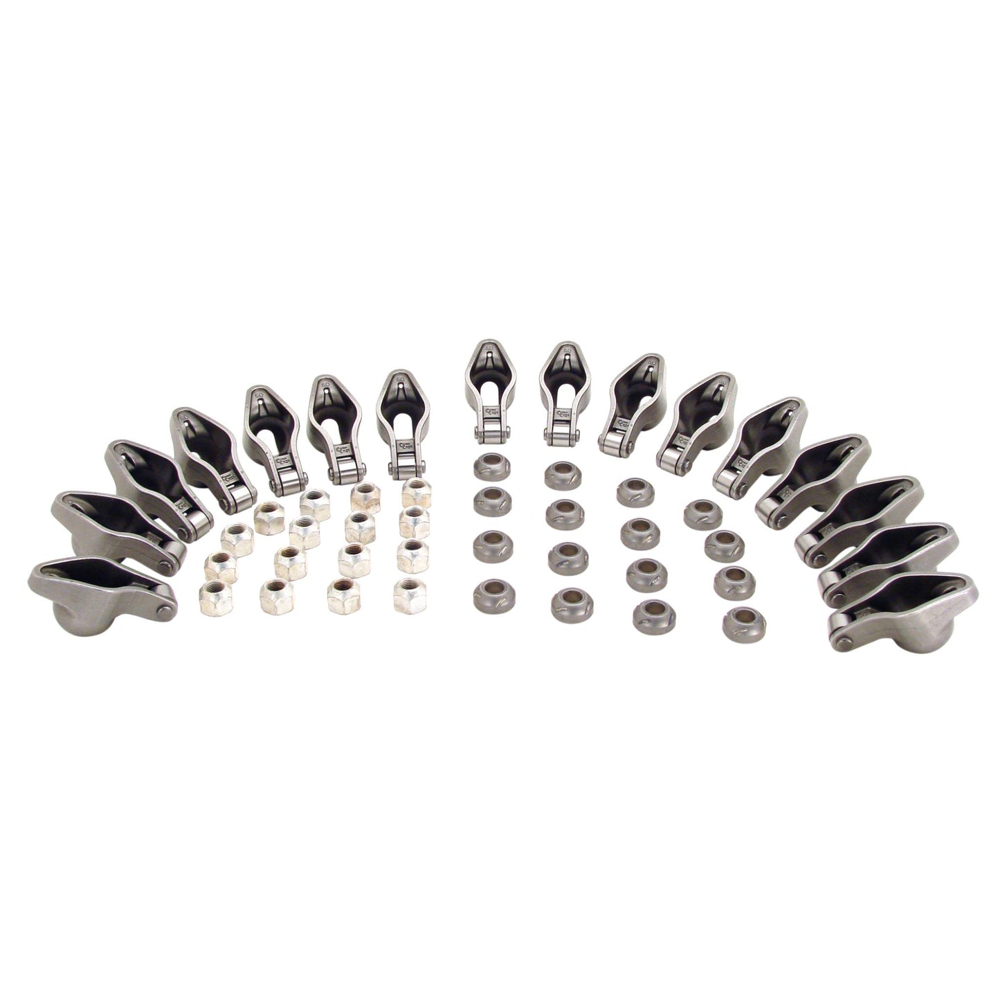 COMP Cams Magnum Roller 1.6 Ratio Rocker Arm Set for Chevrolet Small Block w/ 3/8" Stud COMP-1416-16