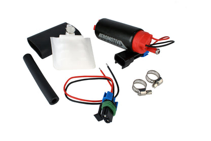 Aeromotive Fuel Pump, E85, Offset Inlet - Inlet inline w/ outlet, 340lph (This item will supersede P/N 11142) 11542