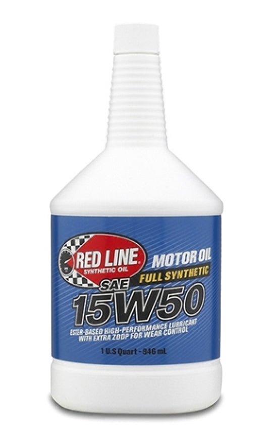 Red Line 15W50 Motor Oil - quart 111504