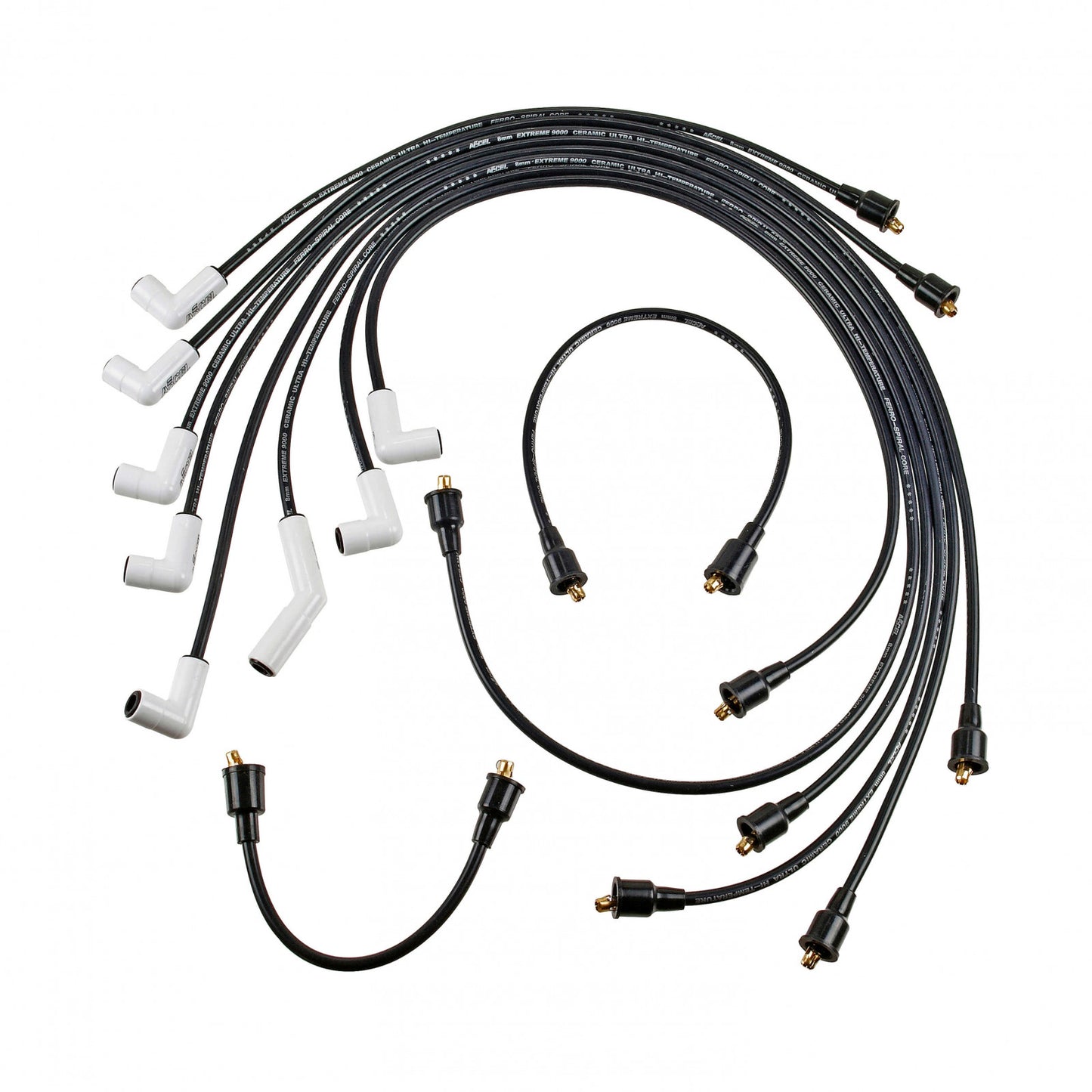 ACCEL Spark Plug Wire Set - Chrysler / Dodge / Plymouth Big Block 361-440 (Except Hemi) 9045C