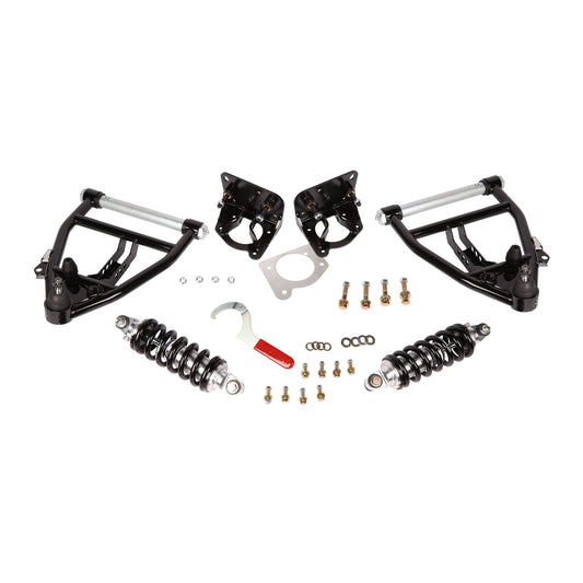 Aldan American Coil-Over Conversion Kit, 63-70 C10, Front, Single Adj, SB, Lower Arms Only 300152