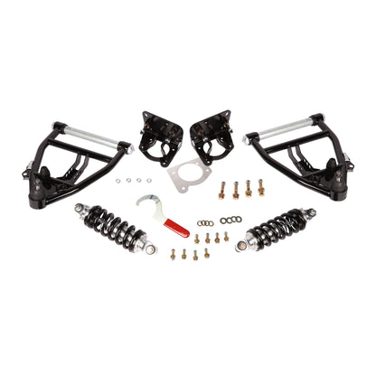 Aldan American Coil-Over Conversion Kit, 71-87 C10, Front, Single Adj, BB, Lower Arms Only 300153
