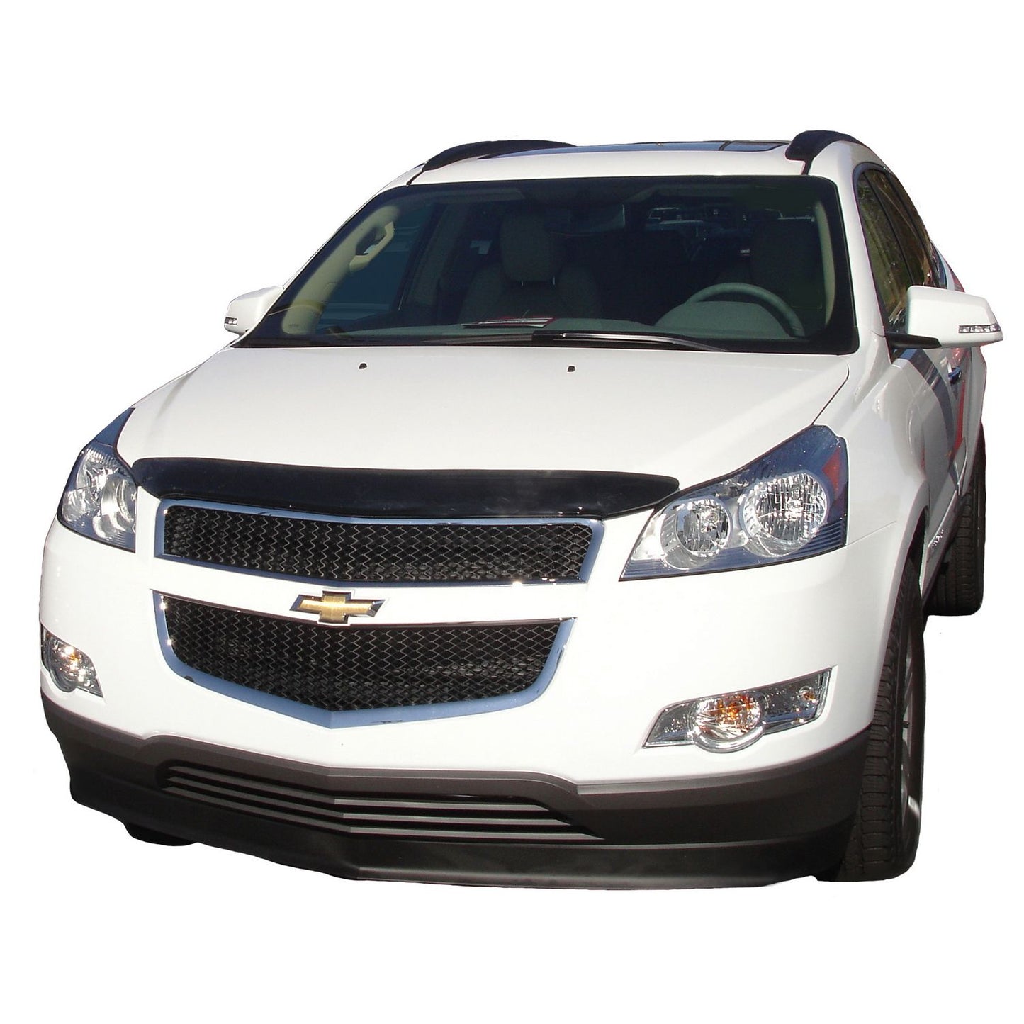 Auto Ventshade 25046 Bugflector II Dark Smoke Hood Shield For 2009-2012 Chevrolet Traverse