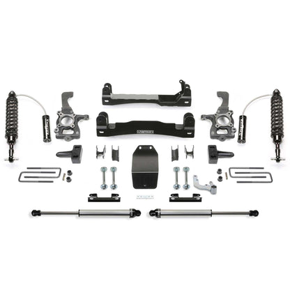 Fabtech 4" PERF SYS W/ DLSS 2.5 C/O RESI & RR DLSS 2015-20 FORD F150 4WD K2196DL
