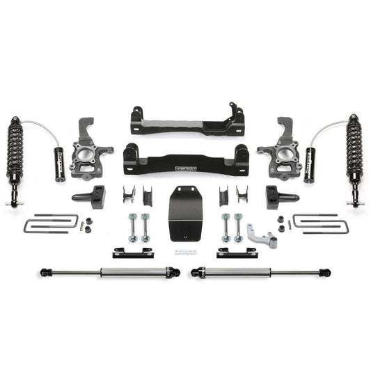 Fabtech 4" PERF SYS W/ DLSS 2.5 C/O RESI & RR DLSS 2015-20 FORD F150 4WD K2196DL