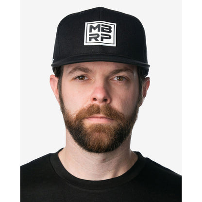 MBRP Exhaust Cap Snapback Black and White A7033