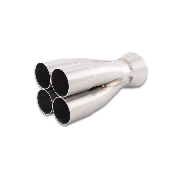 Vibrant Performance - 10304 - 4-1 Merge Collector 1.625 in. Inlet I.D.; Merge O.D. - 2.25 in.; Outlet O.D. - 3.00 in.
